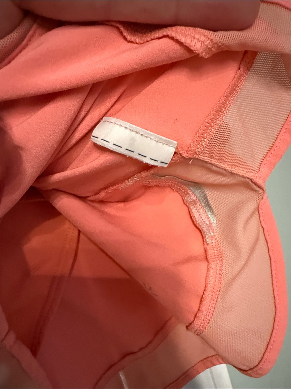 Athleta High Rise Mesh Racer Run 3” Shorts - Picture 5 of 6